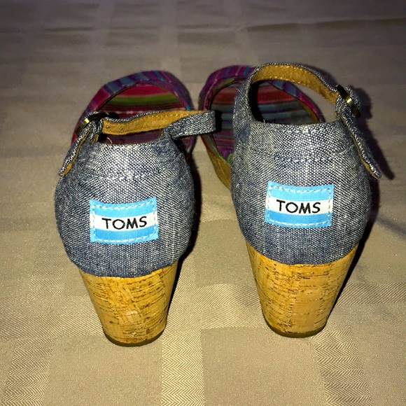 Tom’s open toe platform espadrilles - Picture 3 of 5